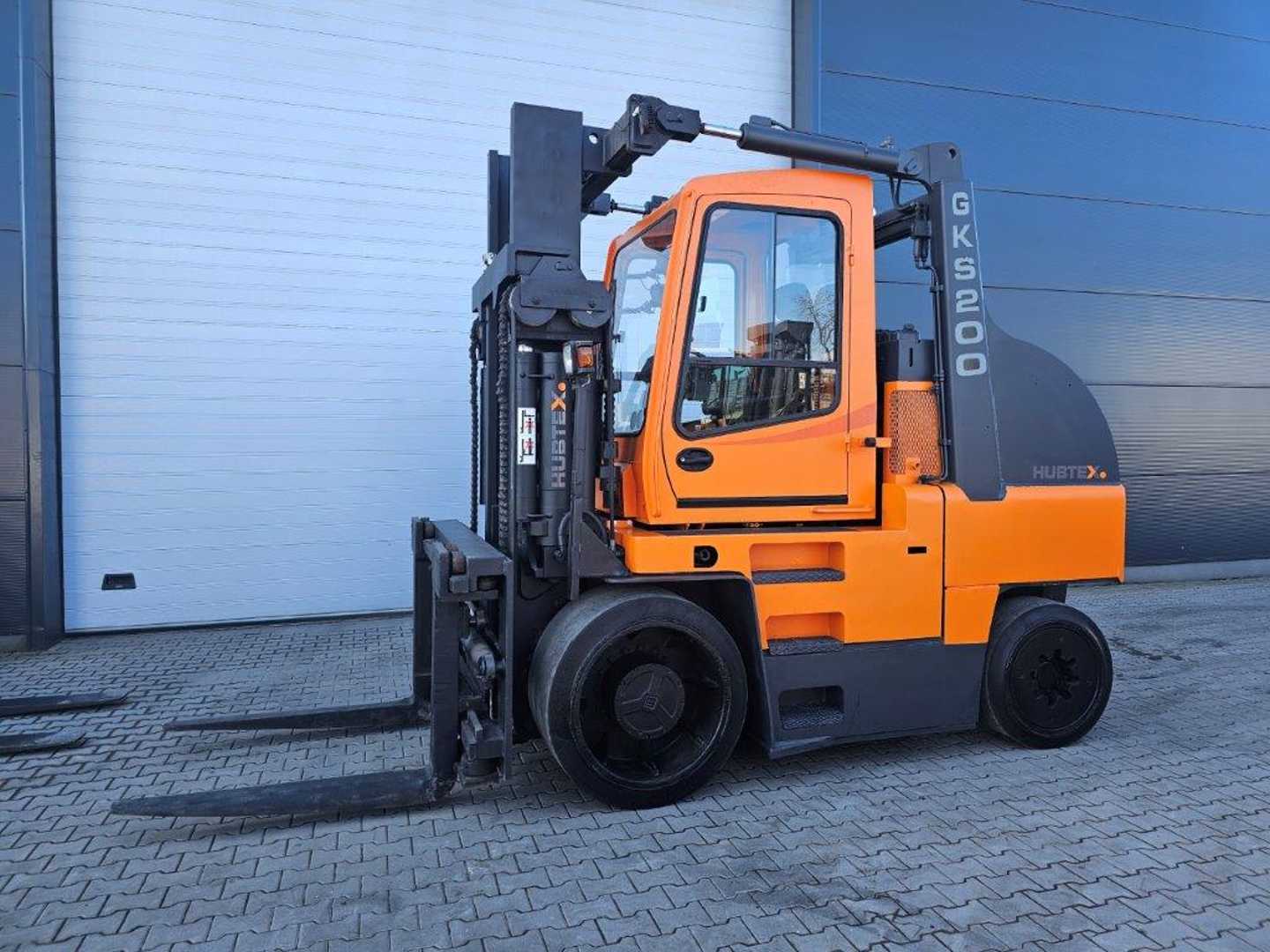 Used Forklift Truck HUBTEX GKS-200 - Compact GAS VIERRADFRONTSTAPLER (13017489)