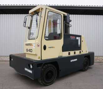 Used Forklift Truck HUBTEX S40E ELEKTRO SEITENSTAPLER (12778727) backdrop
