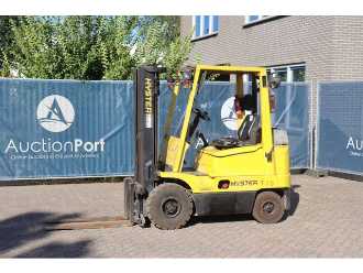 Used Forklift Truck HYSTER 1.75 DIESEL VIERRADFRONTSTAPLER (13062935) backdrop
