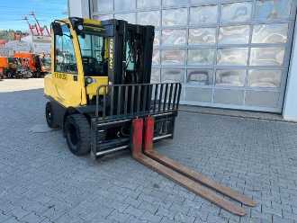 Used Forklift Truck HYSTER 4.42m / nur 2.148h DIESEL VIERRADFRONTSTAPLER (13040312)