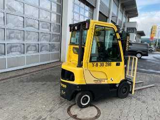 Used Forklift Truck HYSTER 4.45m / 2.107h / SS DIESEL VIERRADFRONTSTAPLER (13056393)