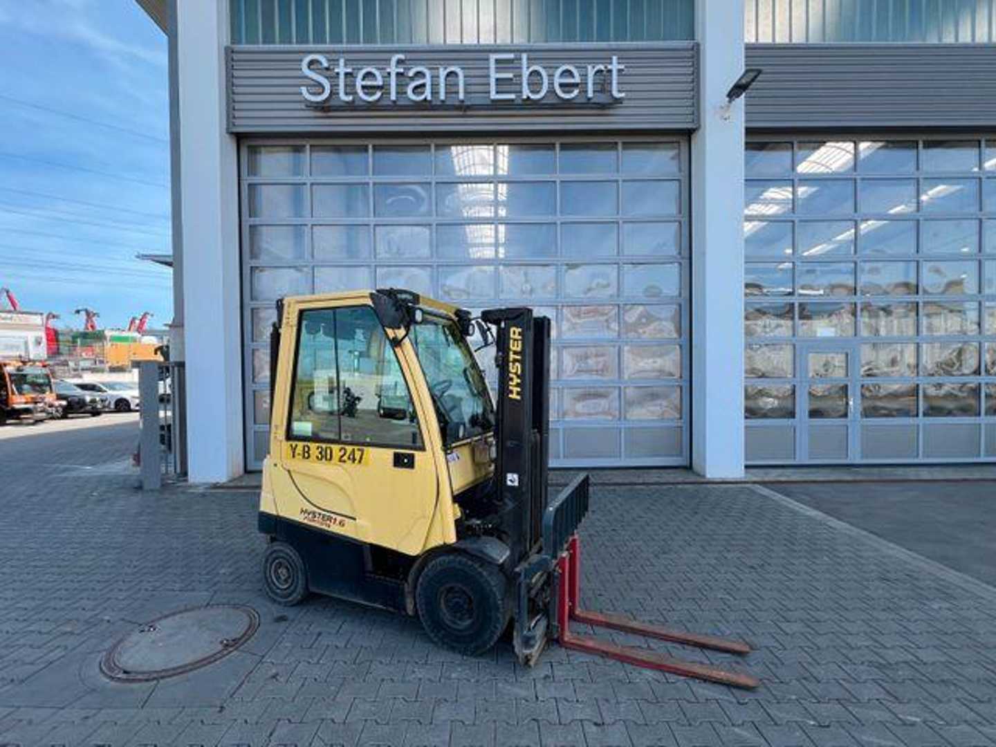 Used Forklift Truck HYSTER 4.45m / nur 434h DIESEL VIERRADFRONTSTAPLER (13044738)