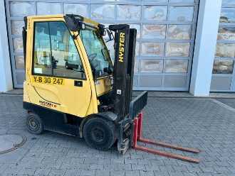 Used Forklift Truck HYSTER 4.45m / nur 434h DIESEL VIERRADFRONTSTAPLER (13044738)