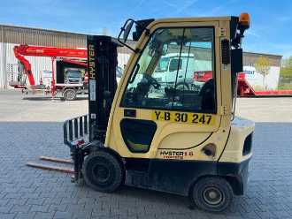 Used Forklift Truck HYSTER 4.45m / nur 434h DIESEL VIERRADFRONTSTAPLER (13044738)