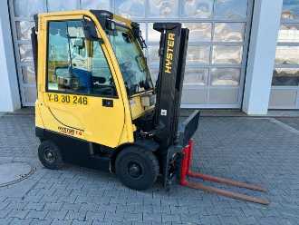 Used Forklift Truck HYSTER 4.45m / nur 467h DIESEL VIERRADFRONTSTAPLER (13044739)