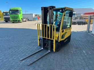Used Forklift Truck HYSTER 4.6m / SS ELEKTRO VIERRADFRONTSTAPLER (13044740)