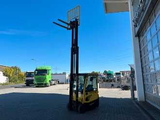 Used Forklift Truck HYSTER 4.6m / SS ELEKTRO VIERRADFRONTSTAPLER (13044740)