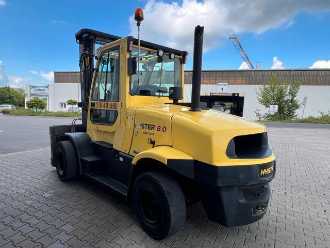 Used Forklift Truck HYSTER 5,52m / ZVG DIESEL VIERRADFRONTSTAPLER (13047369)