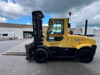 Used Forklift Truck HYSTER 5,52m / ZVG DIESEL VIERRADFRONTSTAPLER (13047369)