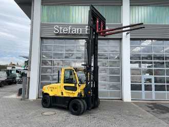 Used Forklift Truck HYSTER 5,52m / ZVG DIESEL VIERRADFRONTSTAPLER (13063844)