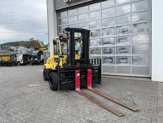 Used Forklift Truck HYSTER 5,52m / ZVG DIESEL VIERRADFRONTSTAPLER (13063844)