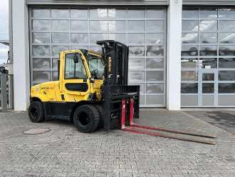 Used Forklift Truck HYSTER 5,52m / ZVG DIESEL VIERRADFRONTSTAPLER (13063844)