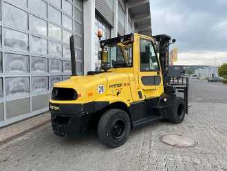 Used Forklift Truck HYSTER 5,52m / ZVG DIESEL VIERRADFRONTSTAPLER (13063844)