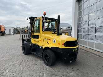 Used Forklift Truck HYSTER 5,52m / ZVG DIESEL VIERRADFRONTSTAPLER (13063844)
