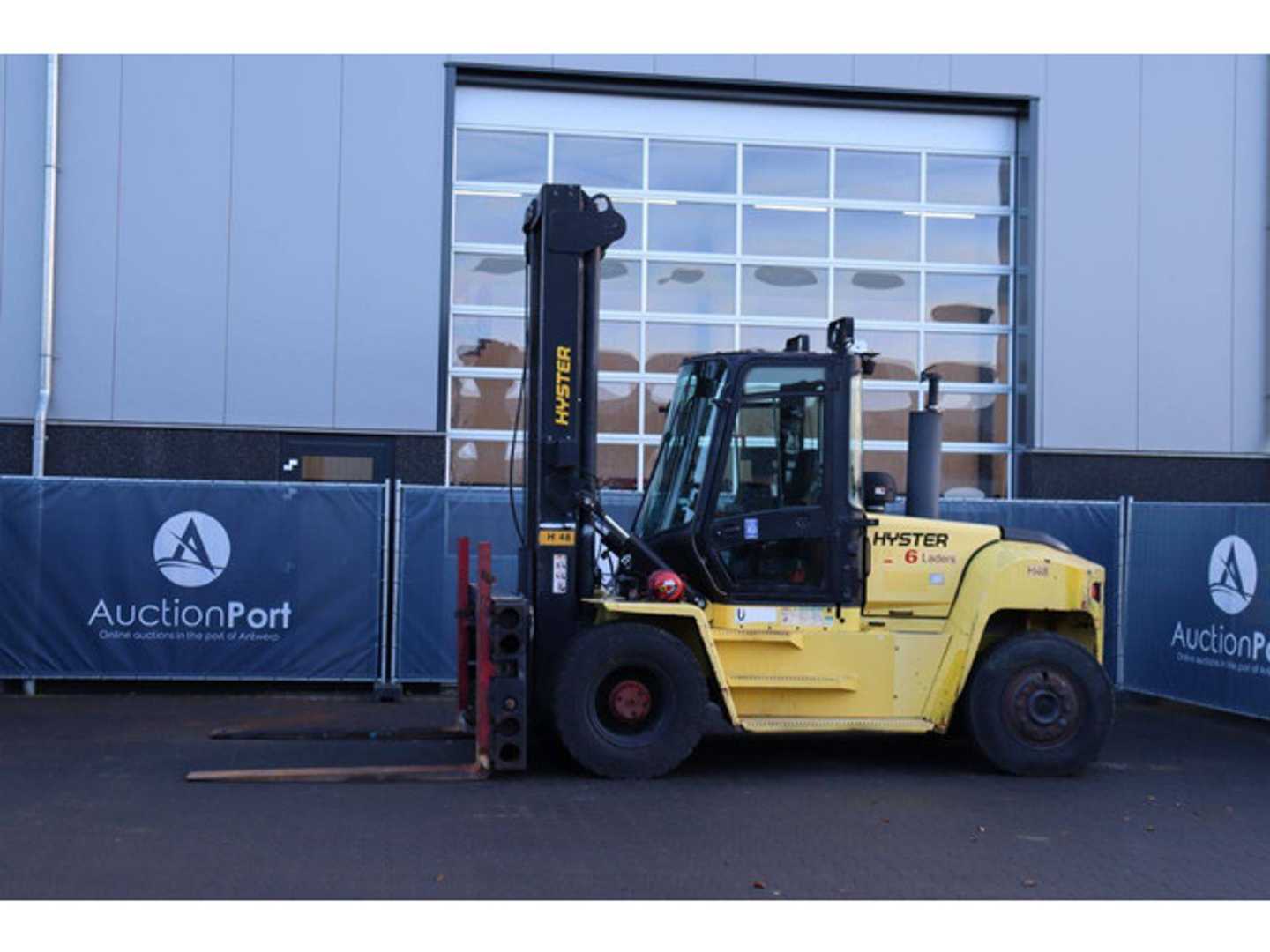 Used Forklift Truck HYSTER FPI 120 L-EA+SS DIESEL VIERRADFRONTSTAPLER (13021455)