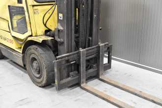 Used Forklift Truck HYSTER H 2.50 XM /59128/ DIESEL VIERRADFRONTSTAPLER (13075003)
