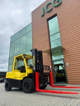 Used Forklift Truck HYSTER H 5.00FT /Triplex 5000 mm/Like new/Only 3662 hours !!! GAS VIERRADFRONTSTAPLER (13022613)