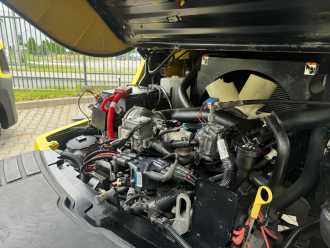 Used Forklift Truck HYSTER H 5.00FT /Triplex 5000 mm/Like new/Only 3662 hours !!! GAS VIERRADFRONTSTAPLER (13022613)