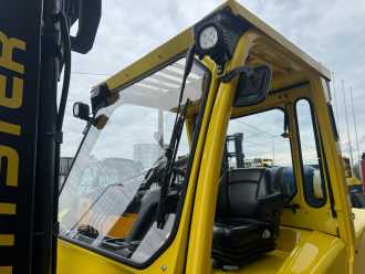 Used Forklift Truck HYSTER H 5.00FT /Triplex 5000 mm/Like new/Only 3662 hours !!! GAS VIERRADFRONTSTAPLER (13022613)