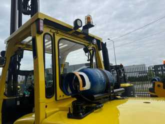 Used Forklift Truck HYSTER H 5.00FT /Triplex 5000 mm/Like new/Only 3662 hours !!! GAS VIERRADFRONTSTAPLER (13022613)
