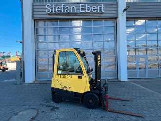 Used Forklift Truck HYSTER H1.6 FT / Verstellgerät / HH: 4.45m / nur 1.299h DIESEL VIERRADFRONTSTAPLER (13034655) backdrop