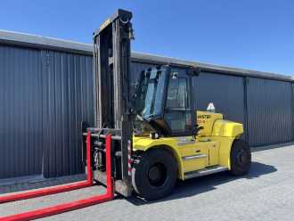 Used Forklift Truck HYSTER H12XD6 DIESEL VIERRADFRONTSTAPLER (13059453) backdrop