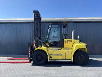 Used Forklift Truck HYSTER H12XD6 DIESEL VIERRADFRONTSTAPLER (13059453)