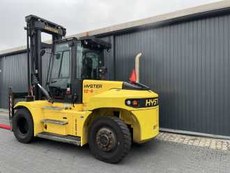 Used Forklift Truck HYSTER H12XD6 DIESEL VIERRADFRONTSTAPLER (13063497)