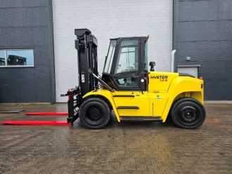 Used Forklift Truck HYSTER H12XM-6 DIESEL VIERRADFRONTSTAPLER (13017747) backdrop