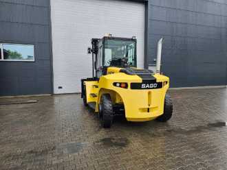 Used Forklift Truck HYSTER H12XM-6 DIESEL VIERRADFRONTSTAPLER (13017747)