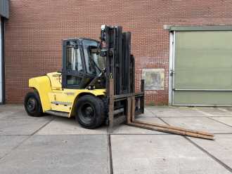 Used Forklift Truck HYSTER H12XM-6 DIESEL VIERRADFRONTSTAPLER (13034875) backdrop