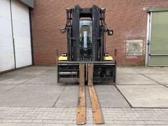 Used Forklift Truck HYSTER H12XM-6 DIESEL VIERRADFRONTSTAPLER (13034875)