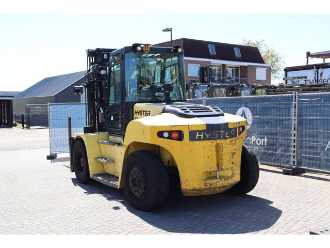 Used Forklift Truck HYSTER H12XM-6 DIESEL VIERRADFRONTSTAPLER (13041316)