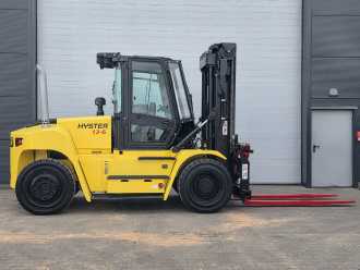 Used Forklift Truck HYSTER H12XM6 DIESEL VIERRADFRONTSTAPLER (13067013)