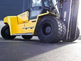 Used Forklift Truck HYSTER H16.00XM-12 DIESEL VIERRADFRONTSTAPLER (12947611)