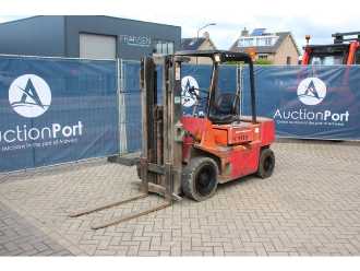 Used Forklift Truck HYSTER H2.50XL DIESEL VIERRADFRONTSTAPLER (13044289)