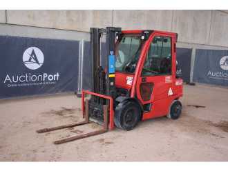 Used Forklift Truck HYSTER H2.5FT GAS VIERRADFRONTSTAPLER (13040081)