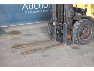 Used Forklift Truck HYSTER H2.5FT GAS VIERRADFRONTSTAPLER (13047021)