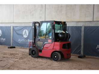 Used Forklift Truck HYSTER H2.5FT GAS VIERRADFRONTSTAPLER (13062888)