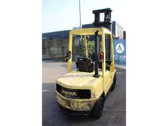 Used Forklift Truck HYSTER H3.00XM DIESEL VIERRADFRONTSTAPLER (13064632)