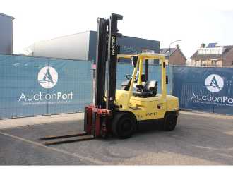 Used Forklift Truck HYSTER H3.00XM DIESEL VIERRADFRONTSTAPLER (13064632)