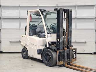 Used Forklift Truck HYSTER H3.0FT GAS VIERRADFRONTSTAPLER (13050453)
