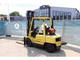 Used Forklift Truck HYSTER H3.20XM GAS VIERRADFRONTSTAPLER (13044311)