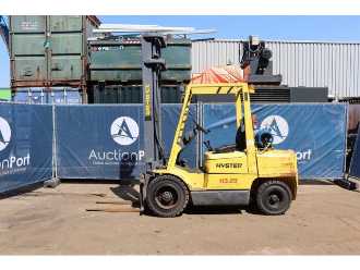 Used Forklift Truck HYSTER H3.20XML GAS VIERRADFRONTSTAPLER (13050489)