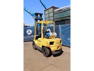 Used Forklift Truck HYSTER H3.20XML GAS VIERRADFRONTSTAPLER (13050489)