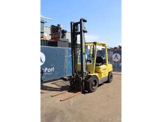 Used Forklift Truck HYSTER H3.20XML GAS VIERRADFRONTSTAPLER (13050489)
