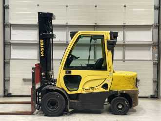 Used Forklift Truck HYSTER H3.5FT DIESEL VIERRADFRONTSTAPLER (13007364)