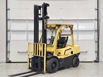 Used Forklift Truck HYSTER H3.5FT DIESEL VIERRADFRONTSTAPLER (13057968) backdrop