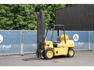 Used Forklift Truck HYSTER H4.00XL5 GAS VIERRADFRONTSTAPLER (13050470)