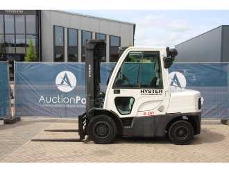 Used Forklift Truck HYSTER H4.0FT5 DIESEL VIERRADFRONTSTAPLER (13044286)